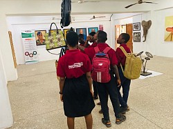 BECE candidates visit TTU Arts department